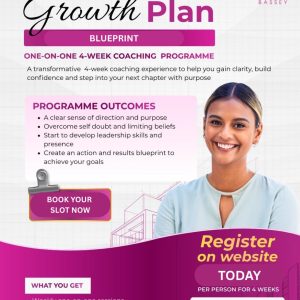 The Growth Plan BLUEPRINT FOR 2026** ONE-ON-ONE 4-WEEK COACHING PROGRAMME